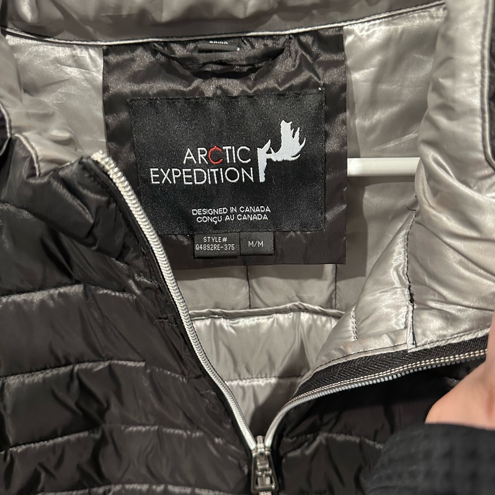 Arctic Expedition Black Puffer Jacket